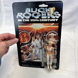Vintage 1979 Buck Rogers Ardella Action Figure MOC Mint on Card Rare Sci-Fi